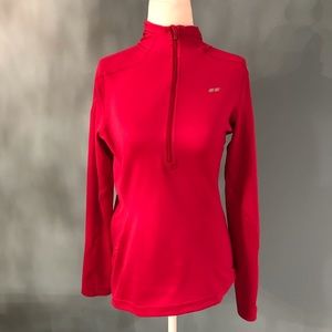 🍒Koppen Fuchsia Half Zip Pullover Top